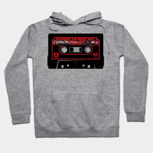 Kate Bush Running Up That Hill Cassette Tape Stranger Things Upside Down Eleven Max Mayfield Eddie Munson Mad Max Lucas Sinclair Dustin Henderson Mixtape Hoodie